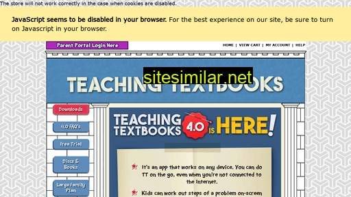teachingtextbooks.com alternative sites
