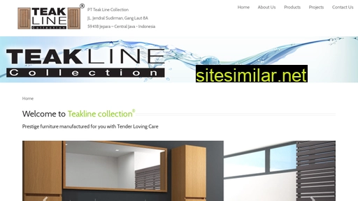 teaklinecollection.com alternative sites