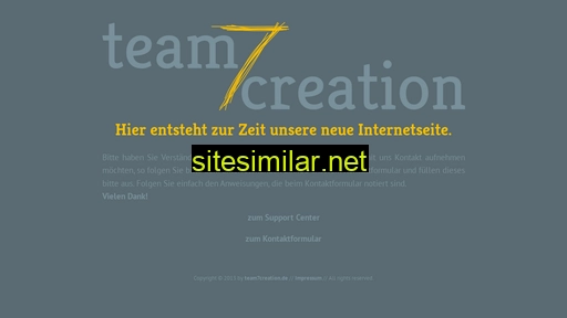 Team7creation similar sites