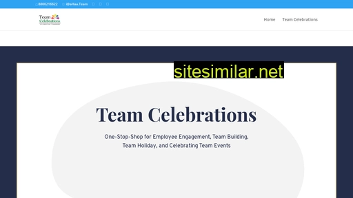 teamcelebrations.com alternative sites