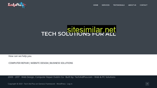 Techaidplus similar sites