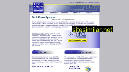Techknowsystems similar sites