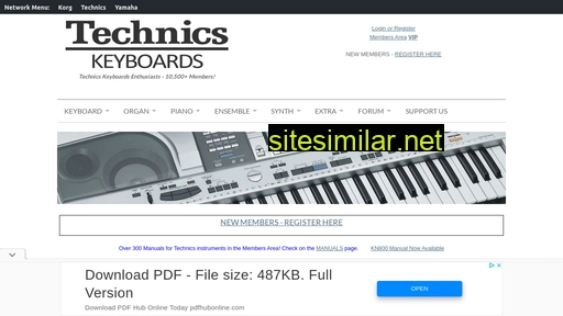 technicskeyboards.com alternative sites