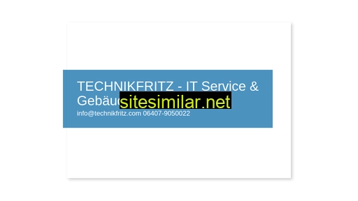 Technikfritz similar sites