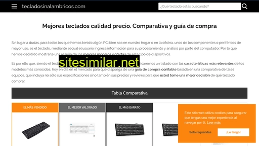 tecladosinalambricos.com alternative sites
