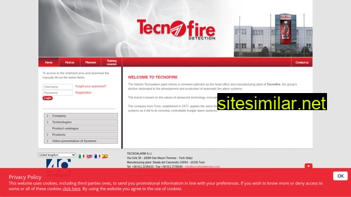 Tecnofiredetection similar sites