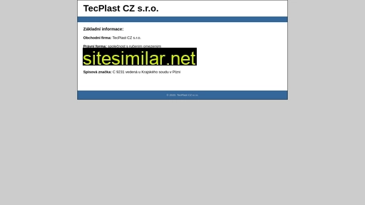 tecplastcz.com alternative sites