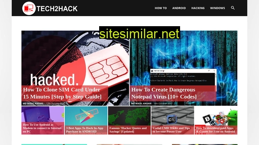 tech2hack.com alternative sites