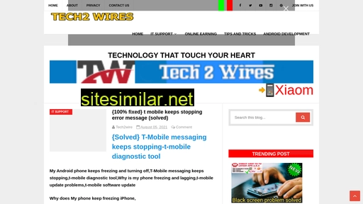 tech2wires.com alternative sites