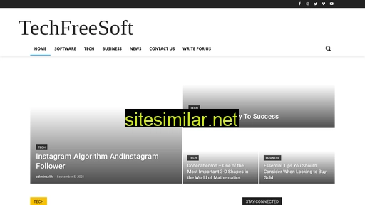 Techfreesoft similar sites