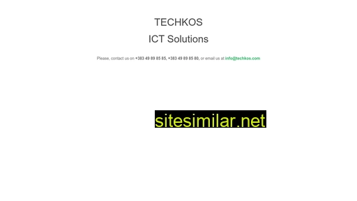 Techkos similar sites