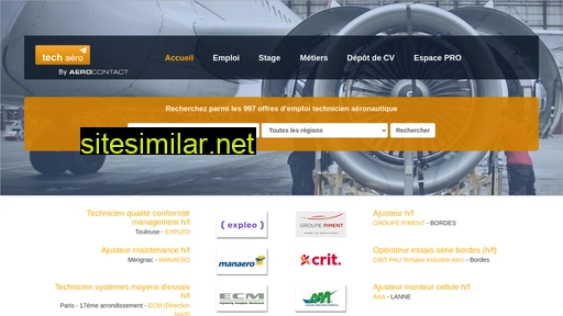 Technicien-aeronautique similar sites