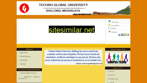 Technoglobaluniversity similar sites