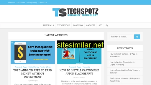 techspotz.com alternative sites