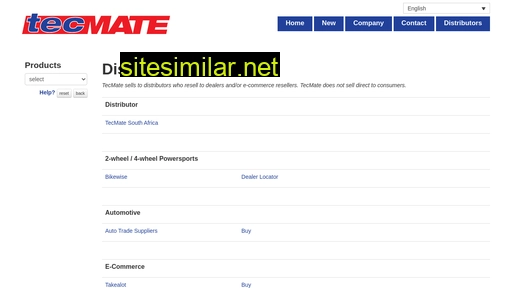tecmate.com alternative sites