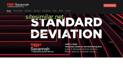 Tedxsavannah similar sites