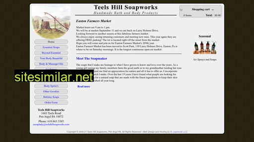 teelshillsoapworks.com alternative sites