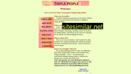 Teeplepeople similar sites
