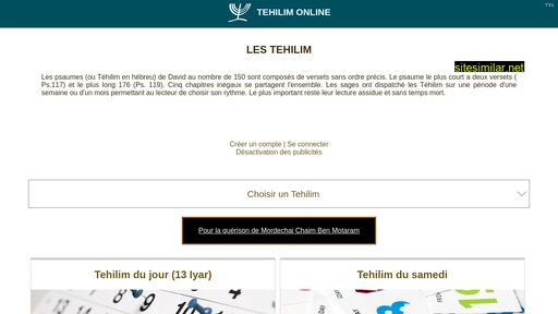 tehilim-online.com alternative sites