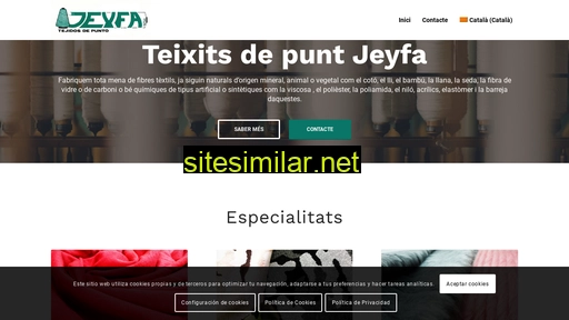 teixitsjeyfa.com alternative sites