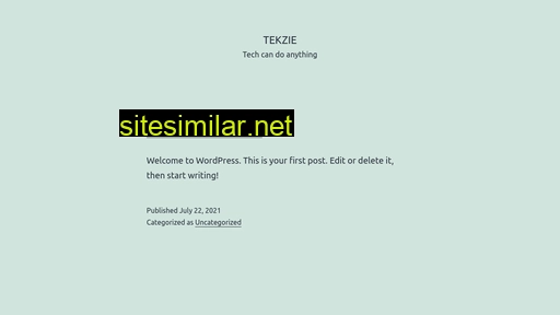 tekzie.com alternative sites
