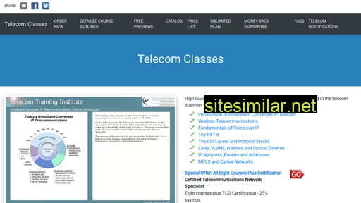 telecom-classes.com alternative sites