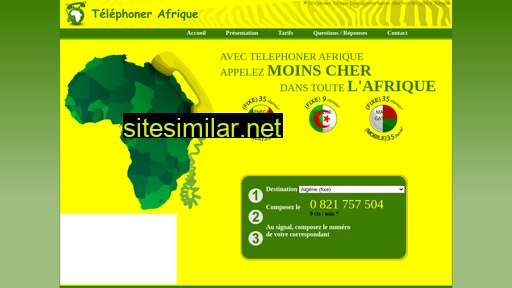 telephonerafrique.com alternative sites