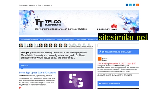 telcotransformation.com alternative sites