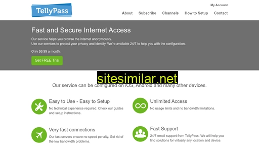 tellypass.com alternative sites