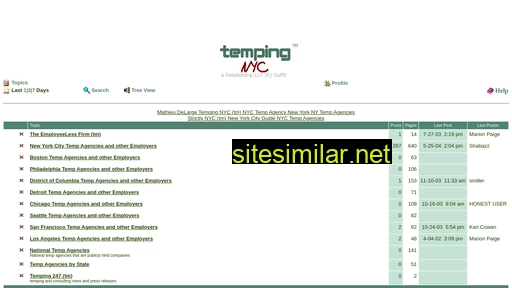 tempingnyc.com alternative sites