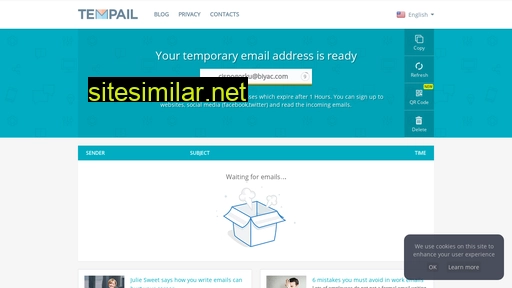 tempail.com alternative sites