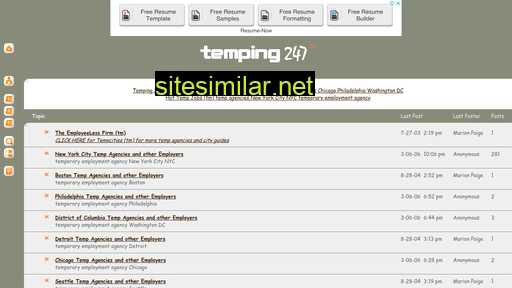 temping247.com alternative sites