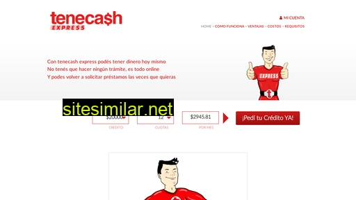 tenecash.com alternative sites