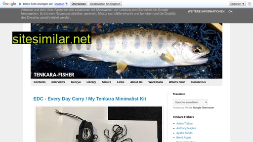 tenkara-fisher.com alternative sites