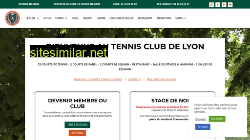 tennisclublyon.com alternative sites