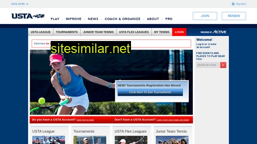 tennislink.usta.com alternative sites