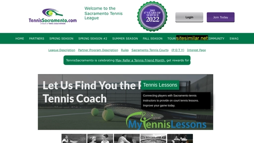 tennissacramento.com alternative sites