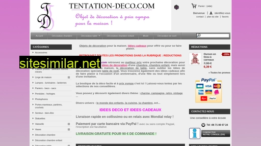 tentation-deco.com alternative sites