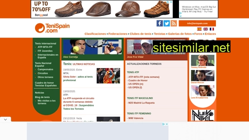 tenispain.com alternative sites