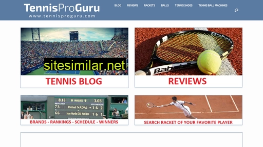 tennisproguru.com alternative sites