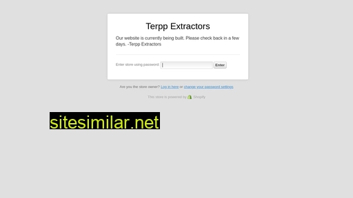 Terppextractors similar sites