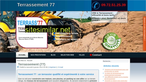 Terrassement77 similar sites
