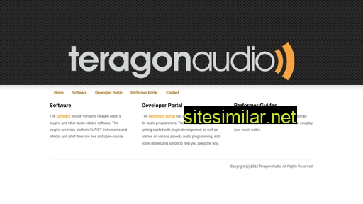 teragonaudio.com alternative sites