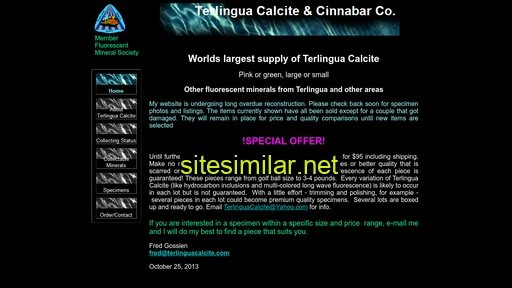 terlinguacalcite.com alternative sites
