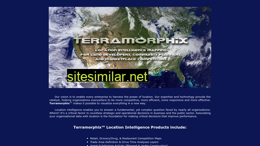 terramorphics.com alternative sites