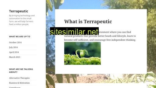 terrapeutic.com alternative sites