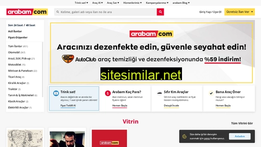 test.arabam.com alternative sites