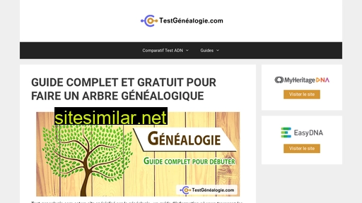test-genealogie.com alternative sites