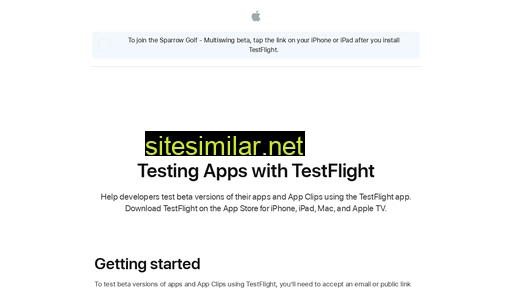 testflight.apple.com alternative sites
