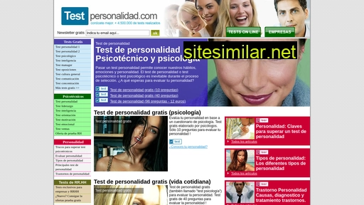 testpersonalidad.com alternative sites